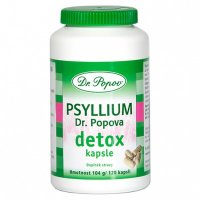 Psyllium Dr. Popova DETOX kapsle, 104 g/120 kapslí
